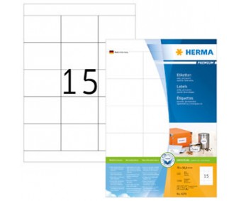Kleebisetiketid Herma Premium - 70x50.8mm, 100 lehte